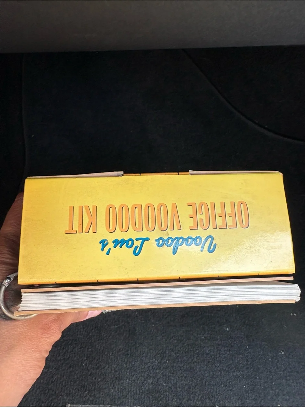 Office Voodoo Kit Notebook - Yellow Cover